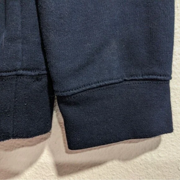 Croft & Barrow Easy Care Navy Blue Pullover, Quarter Zip, Collared Mens XL - Picture 5 of 11